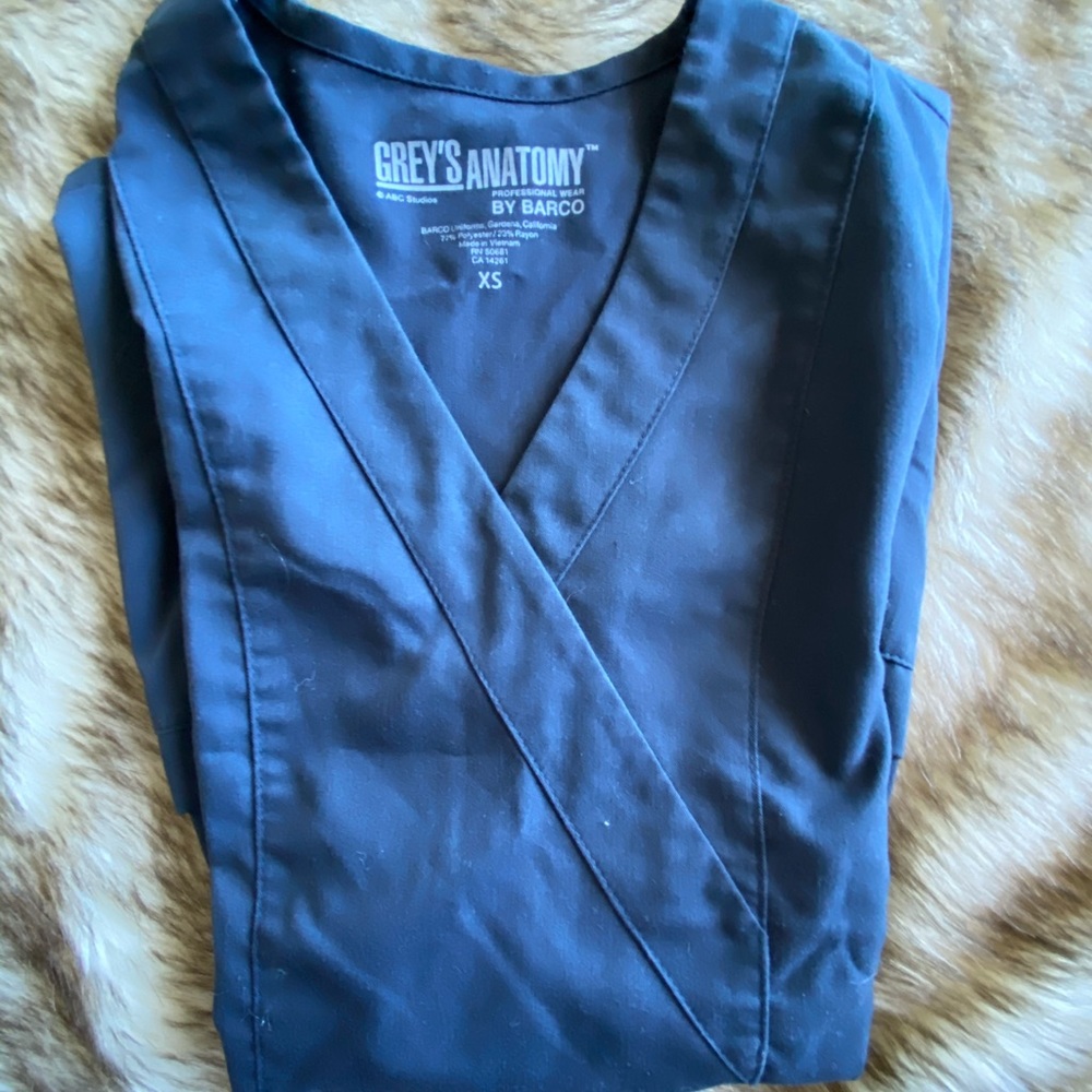 Pewter Grey Grey’s Anatomy Scrub Top
